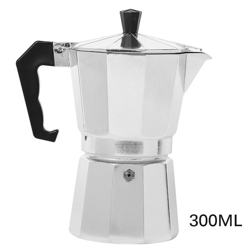 Italian Espresso Latte Cafetiere Coffee Maker 1 Cup 3 Cup 6 Cup Cups Percolator Mocha Latte Coffee Maker Moka Percolator Pot