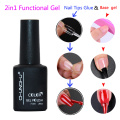 New 3in1 Nail GEL Glue Extension Builder Gel For Nail False Tips Nail Adhesive Tools Fast Extension UV Gel Nail Art Tip Manicure