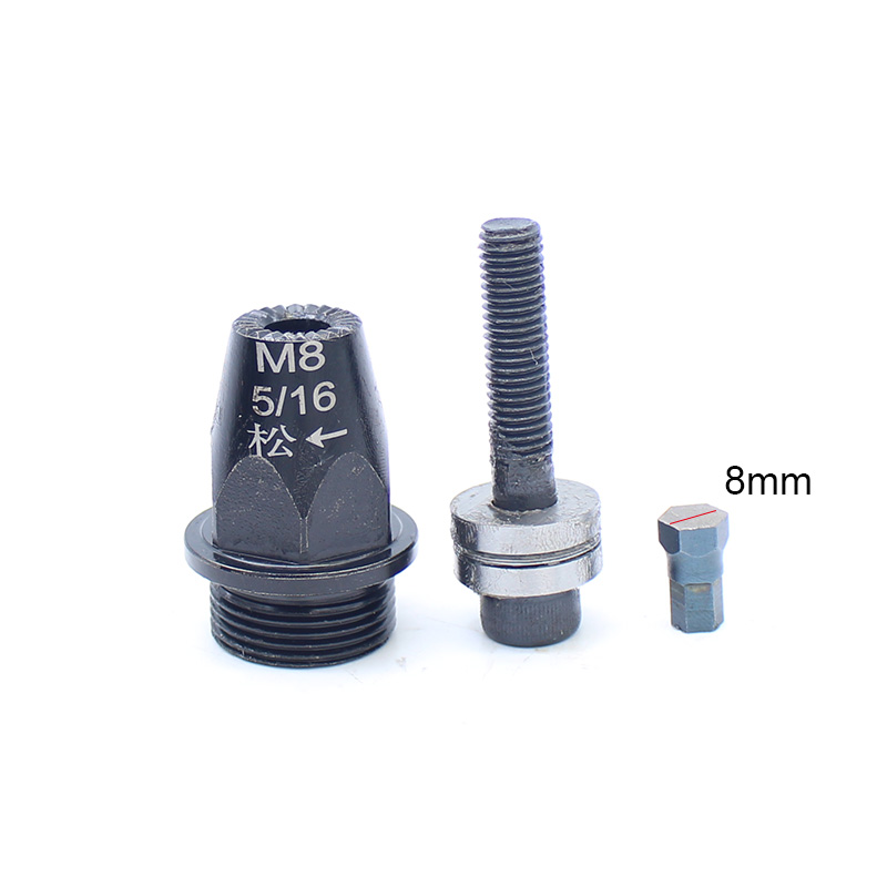 Pneumatic Riveter Parts Accessories of Air Rivet Mouth Tool M4-M10 External Thread 23.62mm Price For 1pc
