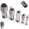 G1/8 1/4 3/8 1/2 3/4 1 HSS Taper Pipe Tap Metal Screw Thread Cutting Tools for tapping machines, hand drills