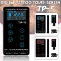 Tattoo Power Supply Tatuagem For Tattoo Machines Touch Screen Source TP-5 Digital LCD Makeup Dual Tattoo Power Supplies