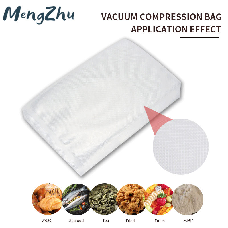 100pcs/lot Kitchen Vacuum Bags for Food Vacuum Sealer Packing Machine Food Storage Bag BPA-Free Kitchen Accessories Sous Vide