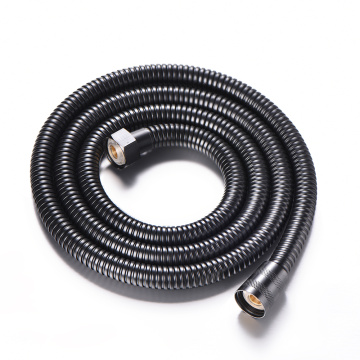 1.2M 1.5M Black Stainless Steel Shower Hose Handheld Shower Head Fittings Pipes Bathroom Accessories Hose Flexible Plumbing Pipe