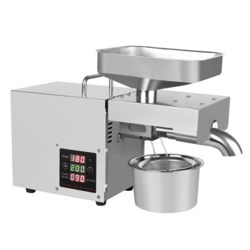 T6 Automatic Coconut Olive Oil Press Machine Household peanut FLaxseed Oil Extractor Peanut Cold Hot Oil Press 1500W