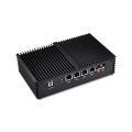 Qotom Mini PC 4 lan Core i3 i5 i7 Pfsense Firewall Micro Fanless Mini PC Linux Ubuntu Server Computer Q355G4 Q375G4
