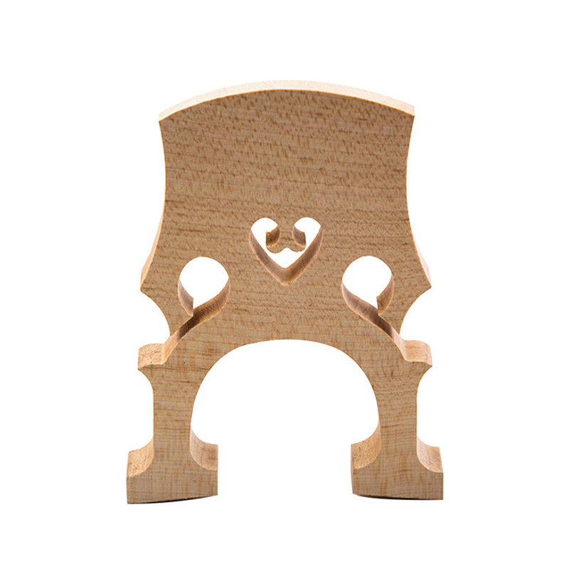 1 Pcs Exquisite Cello Bridge 4/4 3/4 1/2 1/4 1/8 Top Quality Maple Wood Professional Cello Accessories wholesale