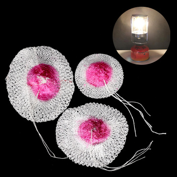 High Quality 10pcs 65/85/100mm Gas Lantern Mantle Kerosene Gas Lamp Cover Durable Mesh Mantle