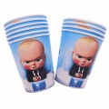 wholesale 1pcs/pack Baby Boss them plastic tablecloths Baby Boss disposable table cover baby shower birthday party decorations