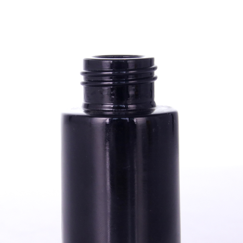 Black Lotion Bottle With Sliver Cap5 Jpg