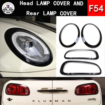 Car Decoration Brand New Auto Parts Head & Rear Lamp Cover Surround Mini Cooper F54 Clubman (4PCS/SET)