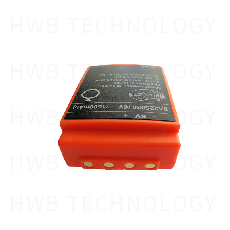 HBC BA225030 Rechargeable battery 225030 6V 1500mah remote control battery HBC batteries NI-MH Nickel metal hydride Pump truck
