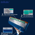 Gillette Fusion 5 layers Original Razor safety razor Cassettes for Shaving razor Include handle and razor blade heads