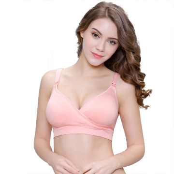 M L XL Breast feeding cotton Maternity Nursing Bras sleep bra for feeding pregnant women soutien gorge allaitement underwear