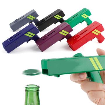 Cap Gun Launcher Shooter Bottle Opener Beer Openers Shoots Firing Corkscrew Multifunctional Can Opener Home Kitchen Accessories