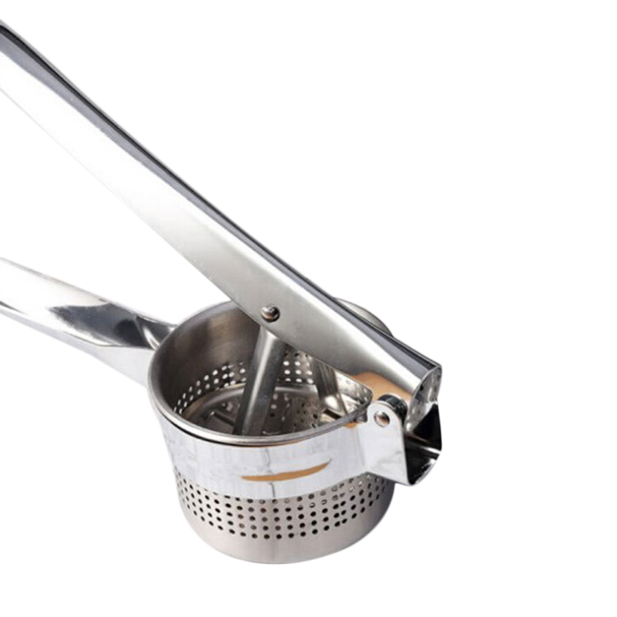 Stainless Steel Potato Masher Potato Ricer Fruit Vegetable Press Juicer Crusher Squeezer Multifunctional Kitchen Tool