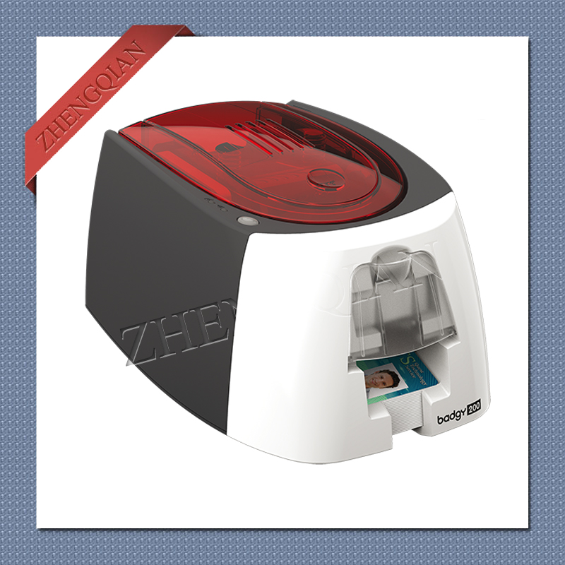 Evolis Badgy 200 Card printer use CBGR0100C YMCKO ribbon