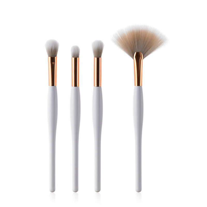 4/8 Pcs Makeup Brush Kit Soft Synthetic Hair Wood Handle Makeup Brushes Foundation Powder Blush Eyeshadow Cosmetic Makeup Tool