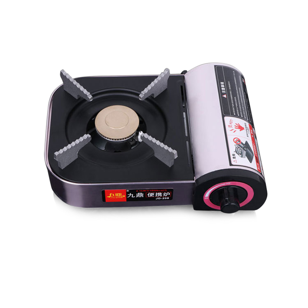 Outdoor Mini Cassette Grill Gas Stove Portable Camping Hiking Travel Picnic Barbecue BBQ Gas Stove Furnace Cooking Accessories