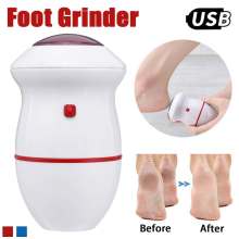 Portable Electric Adsorption Foot Grinder Electronic Foot File Pedicure Tools Remove Calluses Dead Skin Foot Care Tools Red/Blue
