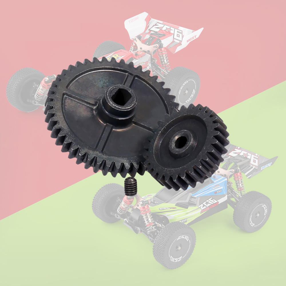 Metal Motor Gear Kit Spur Gear Main Gear 49T 27T For WLtoys XKS 144001 1/14 RC Car