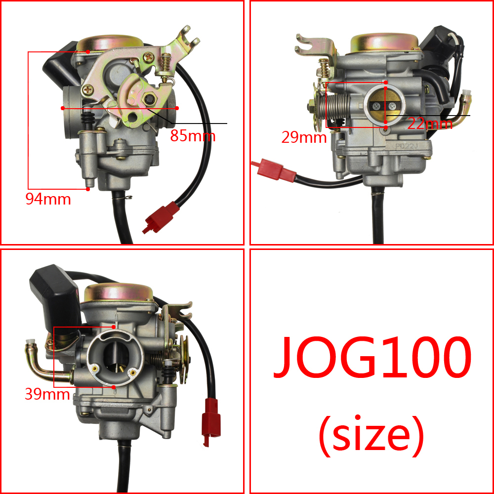 Motorcycle / Scooter JOG100 SRZ100 Carburetor for Yamaha 100cc JOG 100 Fuel System Spare Parts Qiaoge