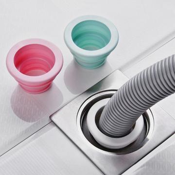 Bathroom Kitchen Floor Drain Pipe Sewer Anti Odor Seal Ring Washer Sealing Plug