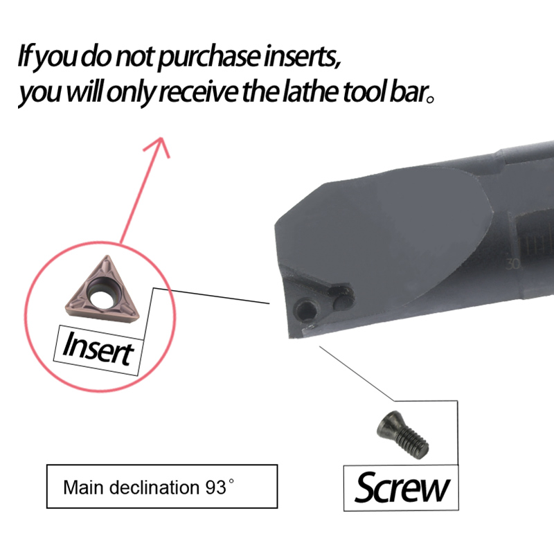 1pc S10K-STUPR1103 S20R-STUPR11 Internal Turning Tool Holder TPGH/TPMT Carbide Inserts Lathe Bar CNC Cutting Tools Set