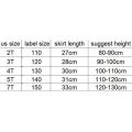 Baby Children Clothing School Girls Knit Skirt Bottoming Princess Pleated Skirts