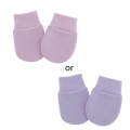 1 Pair Baby Anti Scratching Soft Cotton Gloves Newborn Infant Handguard Mittens L4MC