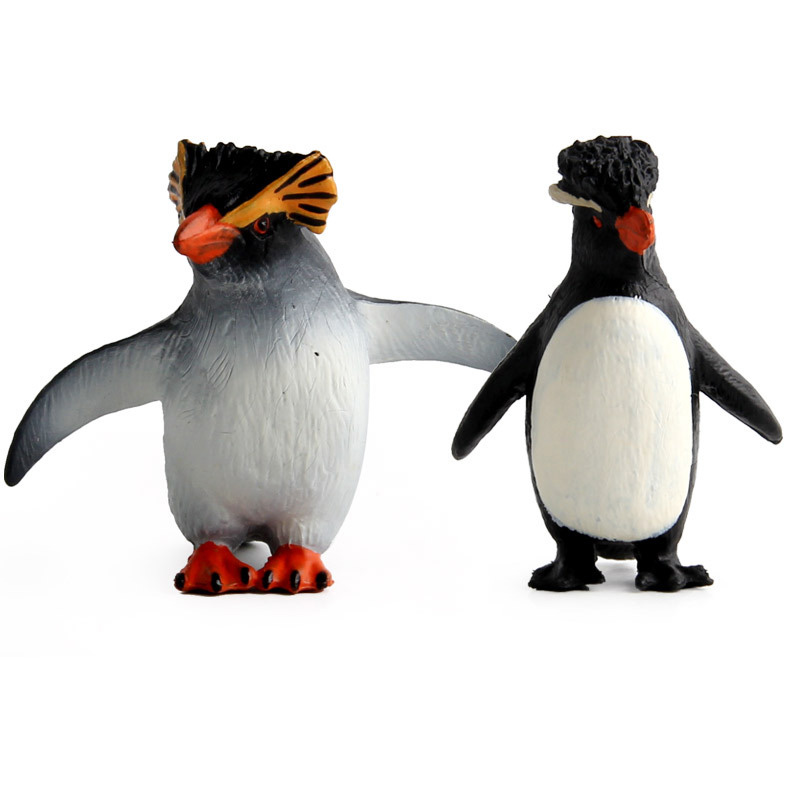 9 Kidns Soft Rubber Toys Simulation Penguin Multiple Modeling Animal Figure Collectible Toys Penguin Animal Action Figures Kids