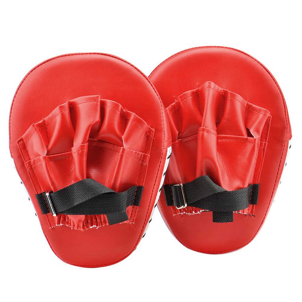 2pcs Focus Boxing Punch Mitts Training Pad For Mma Karate Muay Thai Kick New Hand Target Boxing Gloves Guantes De Boxeo #T2G