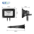 2019 NEW Style Smart 9W LED Flood Light WS2811 IP66 Waterproof with accessories and 13.5mm/18.5mm/xconnect connector