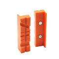 4.5inch/6inch Pair Magnetic Soft Pad Jaw Rubber for Metal Vise Long Pad Bench Vice 4.5"/6" Machine Tools Accessories