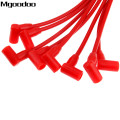 Mgoodoo 8Pcs Ignition Cable Spark Plug Wires 8mm For ACC-5048R Fittment For Chevrolet For G M C models Wires Over Valve Covers