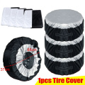 4PCS Tire Wheel Bag Waterproof Sun 4 Season Protection Tire Cover Tote Protector With Handle Elastic Rope For Auto Cars Wheel