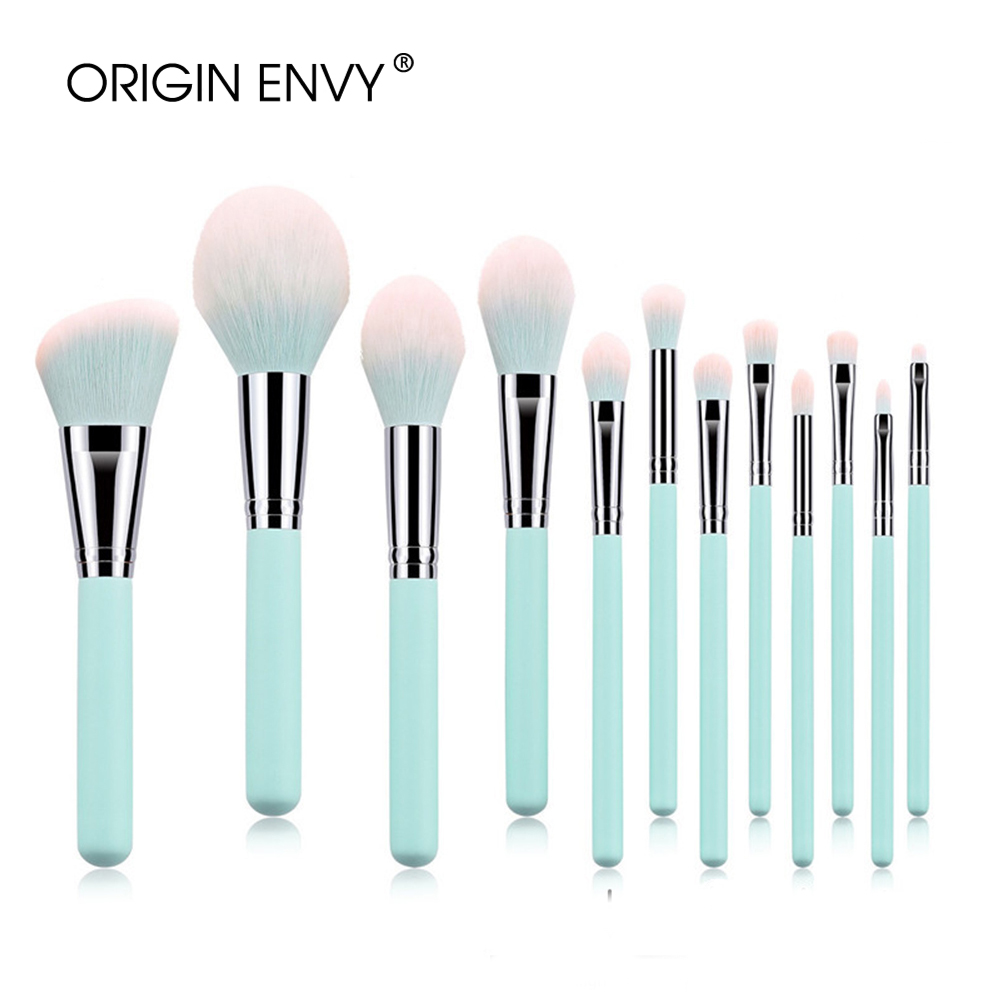 ORIGIN ENVY 12Pcs Profession Makeup Brush Blush Brush Eye Shadow Brush Repair Brush Loose Powder Brush Makeup Brush Set Beauty