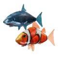 Remote Control Flying Shark Fish Toys RC Radio Air Balloons Swimming Inflatable Blimp Xmas Kids Gifts Party Decorations TSLM1