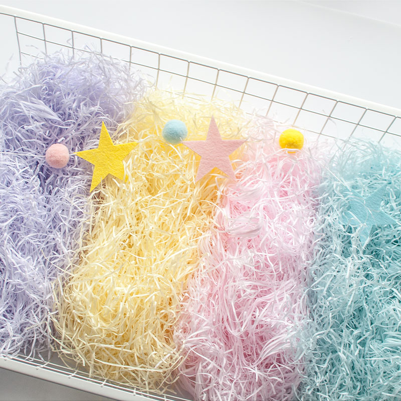100g/Pack Color Shredded Crinkle Paper Raffia Paper Wedding Birthday Party Decoration Supplies Gift Box/Balloon Filling Confetti