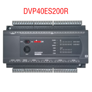 New original DVP40ES200T, DVP40ES200R PLC MODULE 40-POINT 24DI 16DO AC power