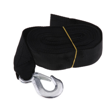 7.5m Boat Winch Trailer Replacement Webbing Nylon Strap with Heavy Duty Hook