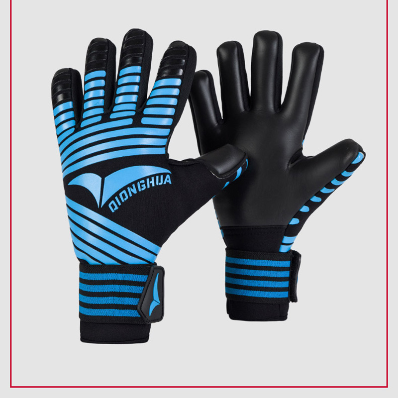 Brand Professional Goalkeeper Gloves without Finger Protection Thickened Latex Soccer Football Goalie Gloves Goal keeper Gloves