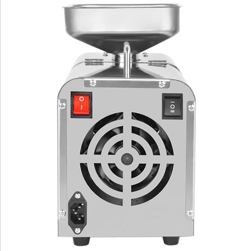 Automatic Temperature Control Oil Press Machine Business Equipment Stainless Steel Oil Pressure Peanut Sesame Nut Oil Extractor