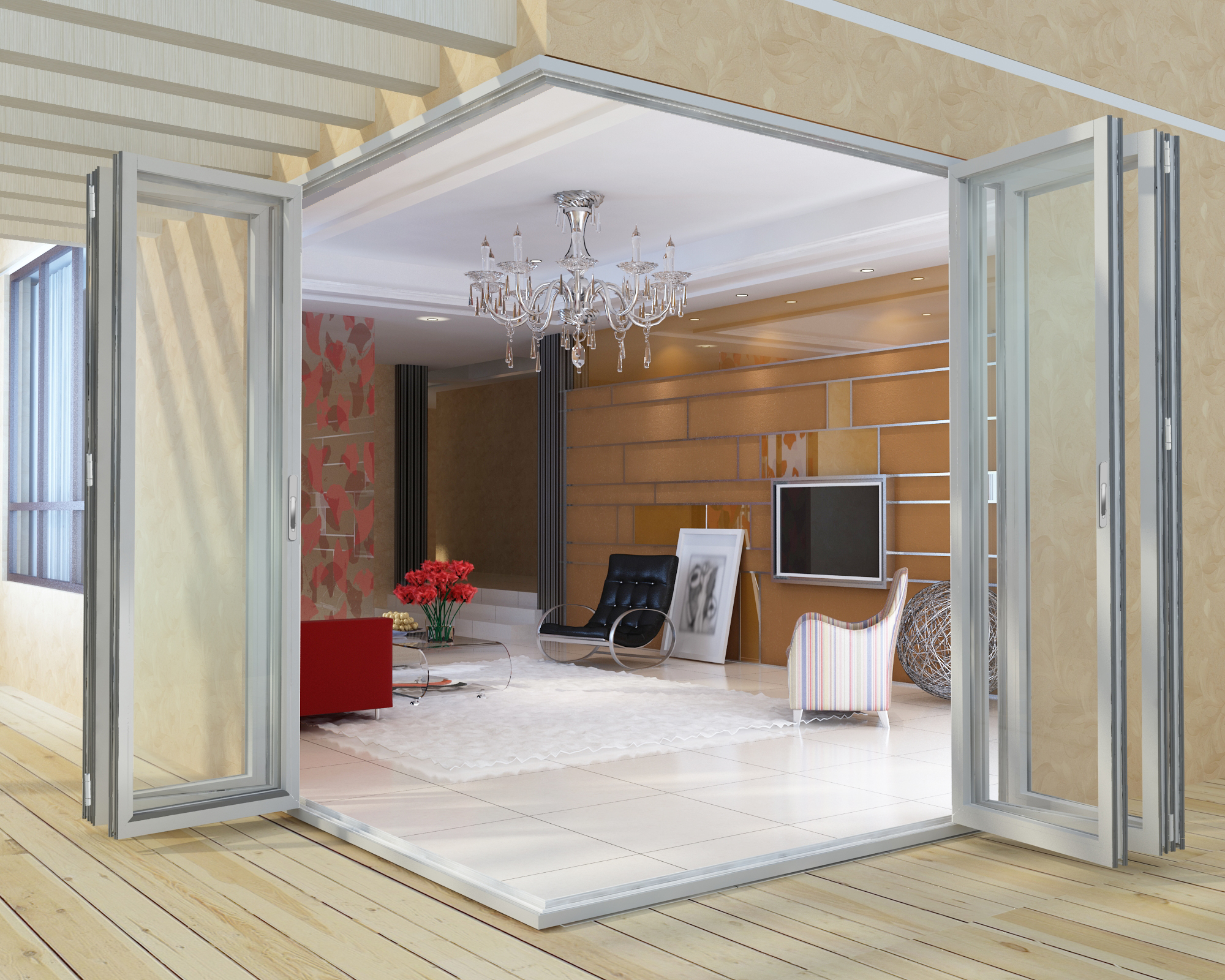 Aluminium Folding Door