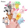 10pcs Puppets Doll Children Kids Babys Cute Finger 2018 New Baby Educational Hand Cartoon Animal Toys