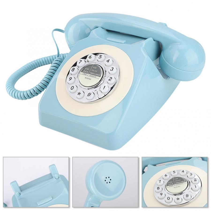 MYS-300ARetro Style Landline Office Telephone Home Decoration Anti-Electromagnetic Interference telephone portable telefono fijo