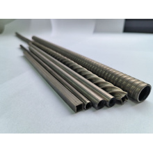 High strength titanium spiral tube