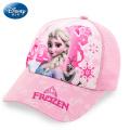 Disney Children Hat Frozen Anna Elsa Cap Cartoon Baby Kids Hats Outdoor Wear Cotton Adjustable Breathable Little Girl Cap