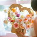 5/10Pcs Heart Shape Portable Flower Box Bag Paper packaging Box For Wedding Party Decor Florist Handy Flower Gift Case
