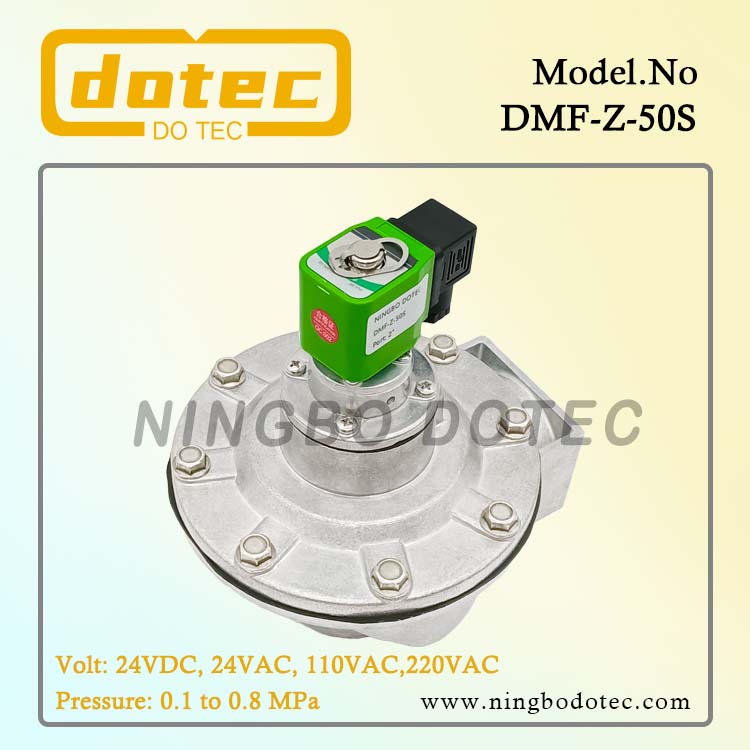 DMF-Z-50S 2'' Right Angle Dust Collector Diaphragm Valve