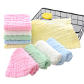 3 Pcs/Lot Baby Hand Face Towels for Newborn Toddler Kids Handkerchief Bath Feeding Towel Children Muslin Square Wipes 28*28 cm